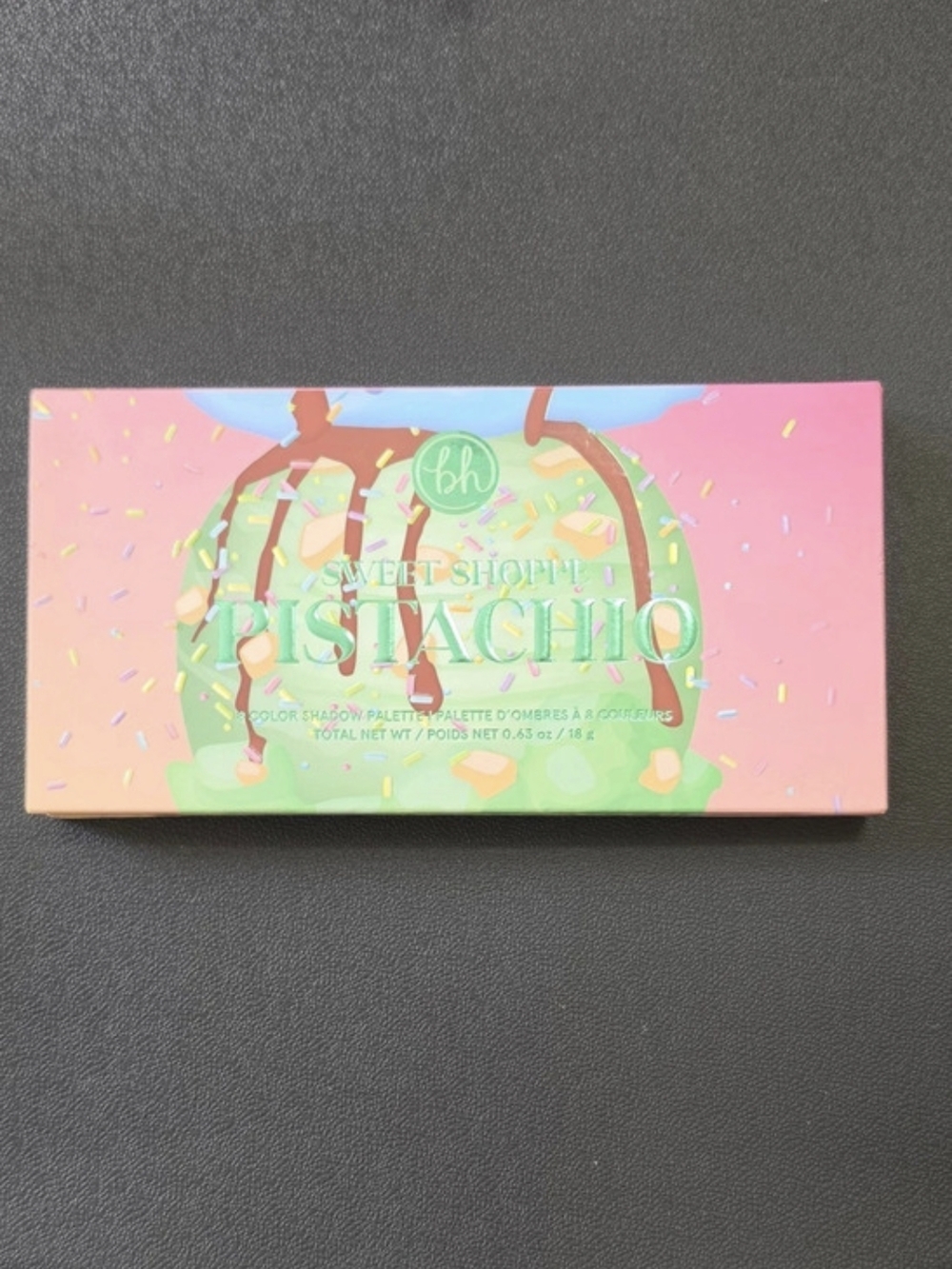 BNIB BH Cosmetics Sweet Shoppe PISTACHIO Palette W/ SLEEVE 🍦✨